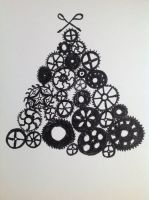 Steampunk Christmas Tree
