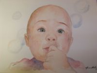 Violet\'s bubbles