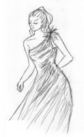 Sketchy dress