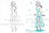 Sketchy Dress