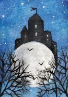 Castle on the moon