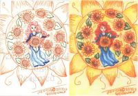 Sunflowers on the Sun
