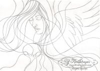 Ribbons Entwined In Her Hair