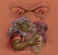 Betrayed with a kiss -- color