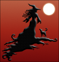 Witch\'s Silhouette