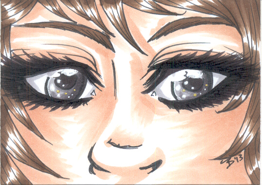 Gray Eyes by Geeky Bat