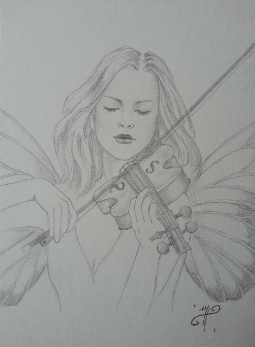 Music Fairy by Monika Holloway