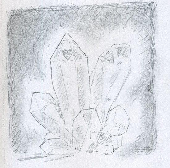 Heart of the Crystal by Ellen Million