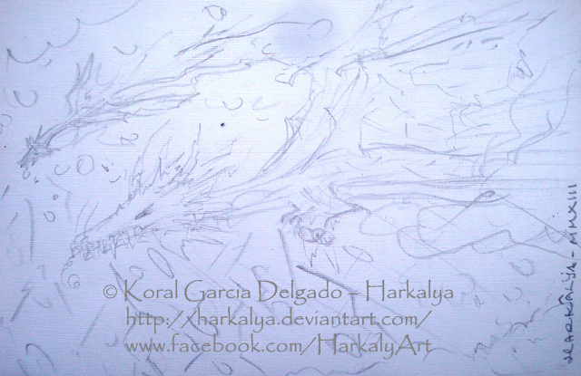 Dragons of Winter by Harkalya Reveur