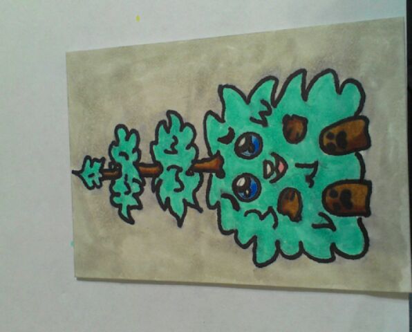 Cute baby monster by Thea