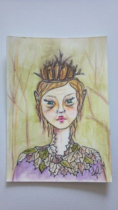 Aging Forest Queen by Tera Callihan