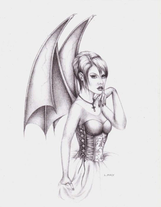 Goth Fairy by Laura Macy