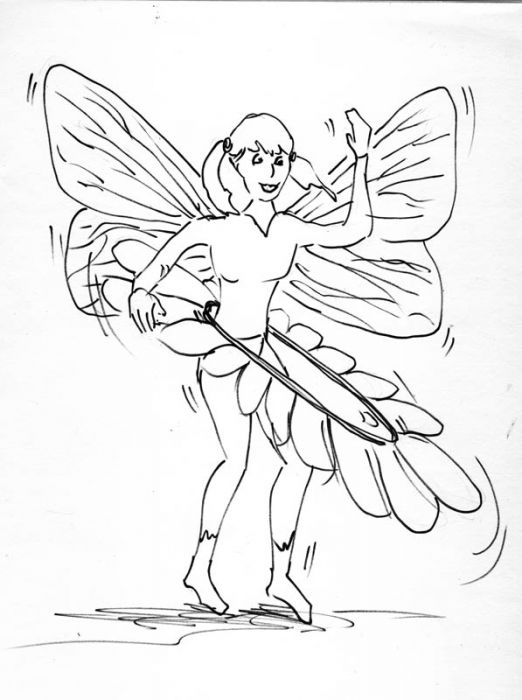 Hula Fairy by Michael Beckett