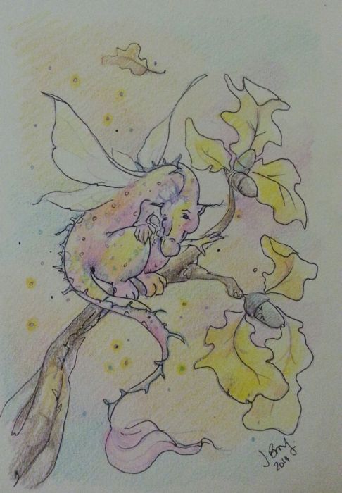 Fairy Dragon by Joanna Bromley