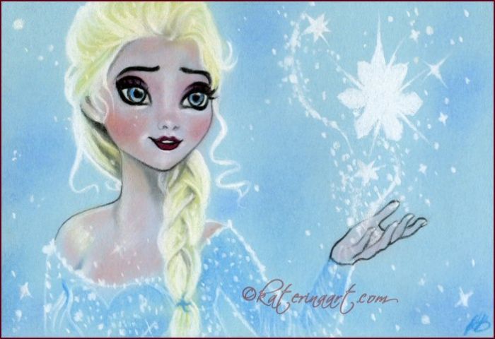 Let it go (Elsa Frozen ) by katerina Koukiotis