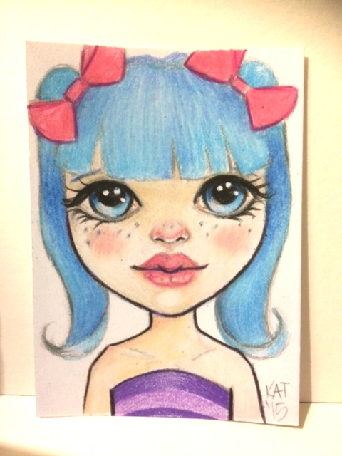 Little Miss Blue by Kim