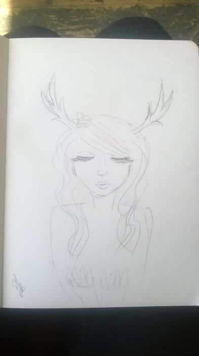 deer girl  by Miss FionaB