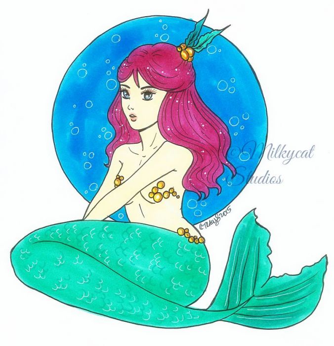 Mermaid Goddess by Milkycat