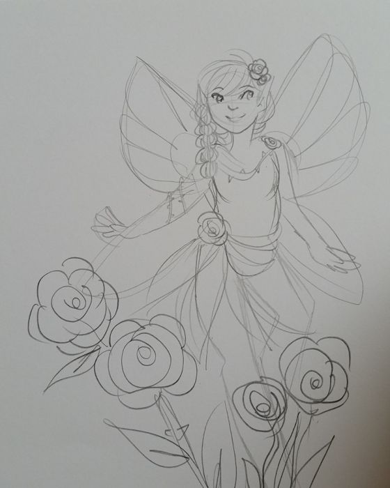 Fairy Rose by Kathryn Reid