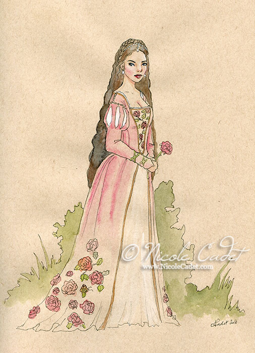 Rose Dress by Nicole Cadet