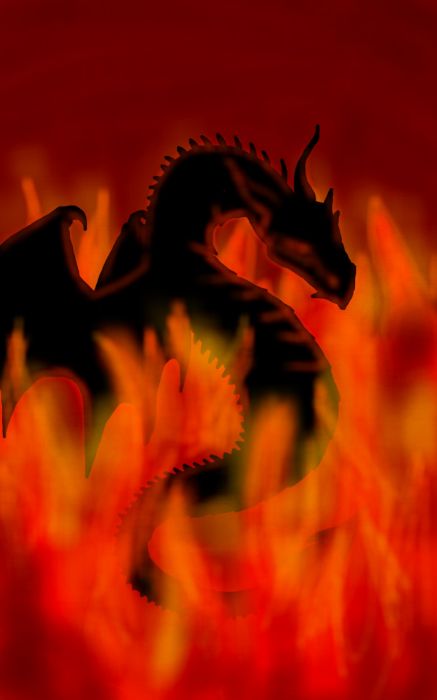 Dragon Flames by SpringDragon