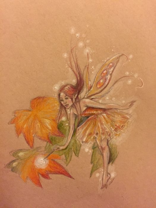 Autumn Sprite by Natacha Chohra
