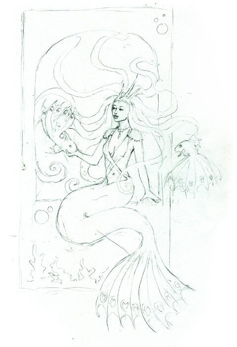 Gardens of the Mermaid  by Ellen Million