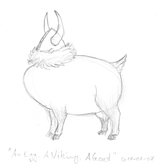 An Egg. A Viking. A Goat. by Anke Wehner