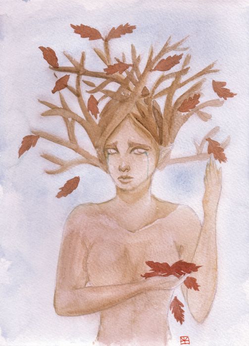 Autumn tears by Eimiel