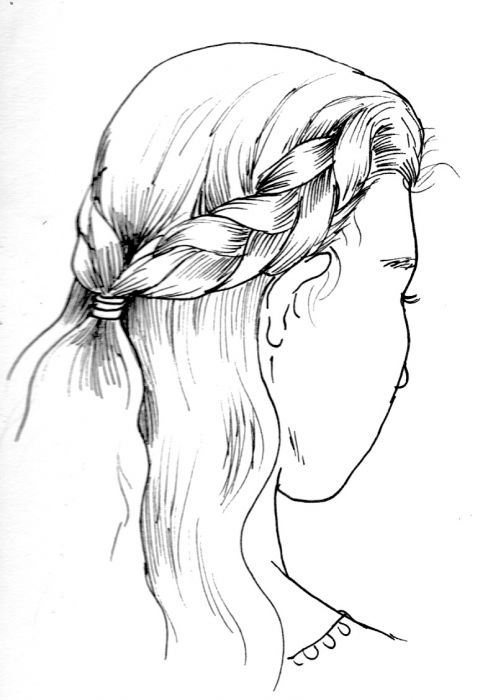 Crown of braids by Layla Lawlor