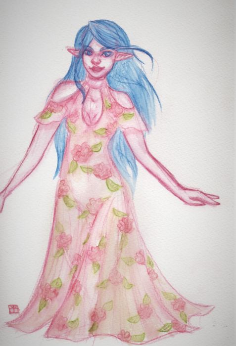 Spring dress by Eimiel