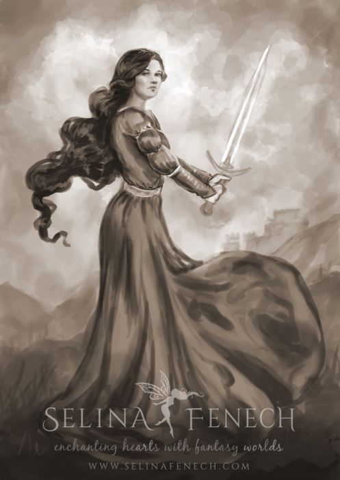 Sword and Flower by Selina Fenech