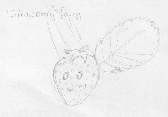 Strawberry Fairy by Anke Wehner
