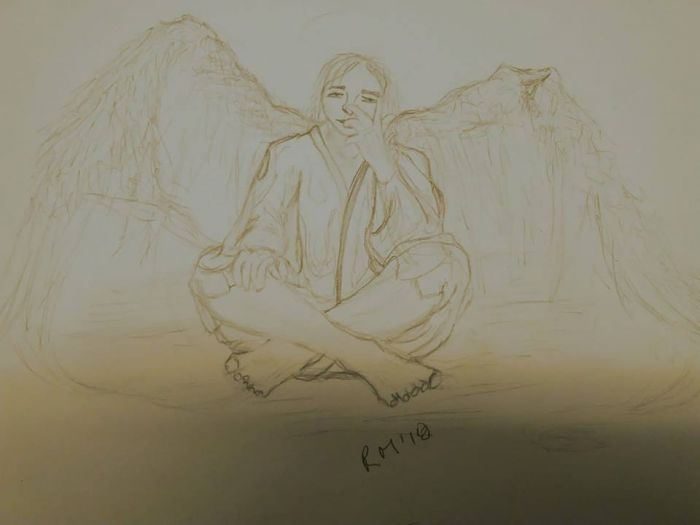 Male Angel by Rebecca McCullough