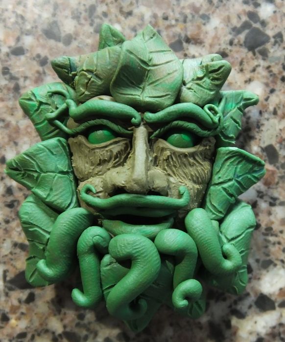 A Green Man by Ellen Moore