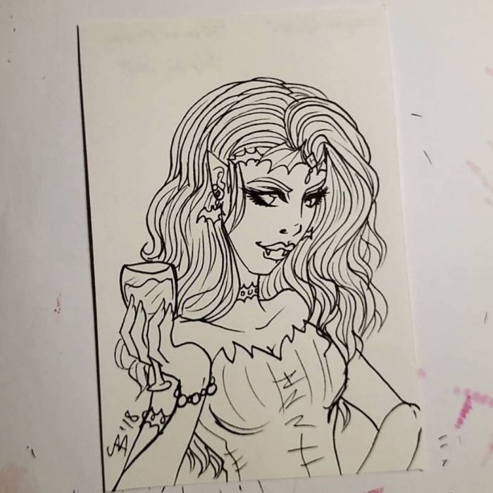 Vampire Queen by Geeky Bat