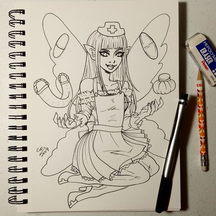 Migraine Fairy by Geeky Bat