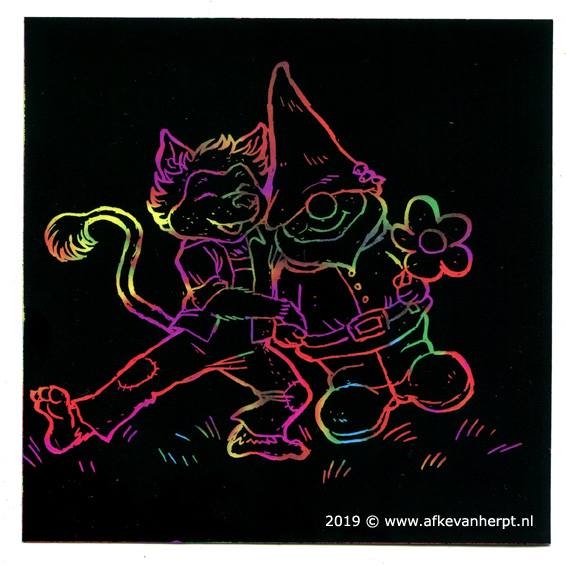 Gnomes do not dance by Afke