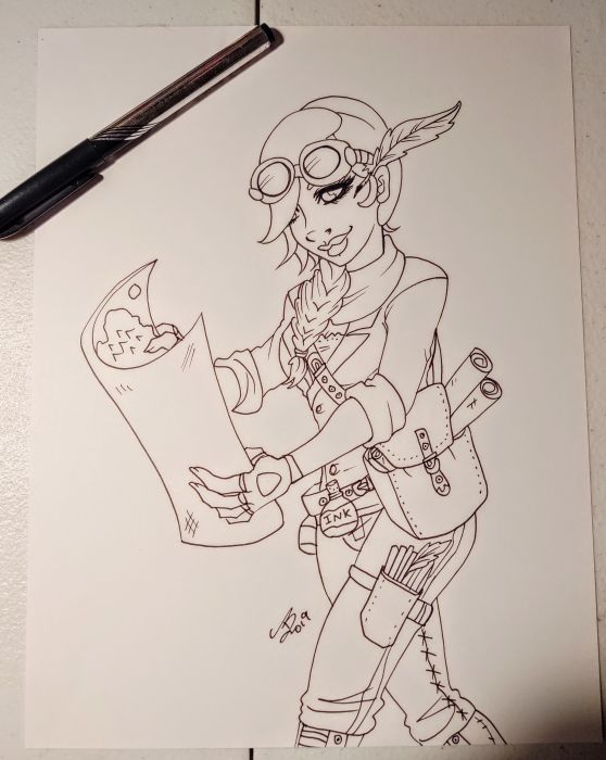 The Cartographer by Geeky Bat