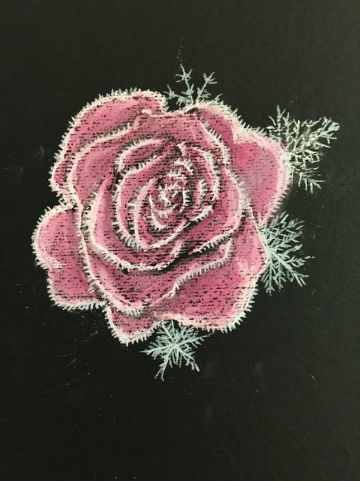 Ice Rose by Ellen Million