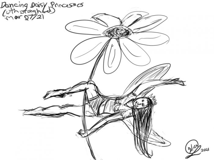 Daisy Dancing by Kerrie (Loopyker) Rusk