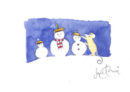 Wee Three Snowmen by Janet Chui
