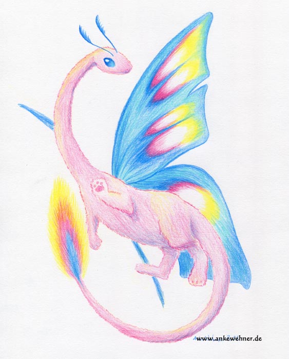 Fairy Dragon by Anke Wehner