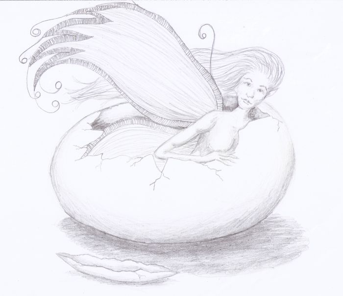 Fairy Egg by Helen Day
