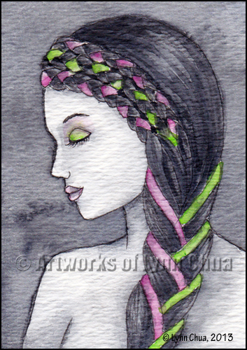 Ribbons in her hair by Lynn Chua (Angel Choir)